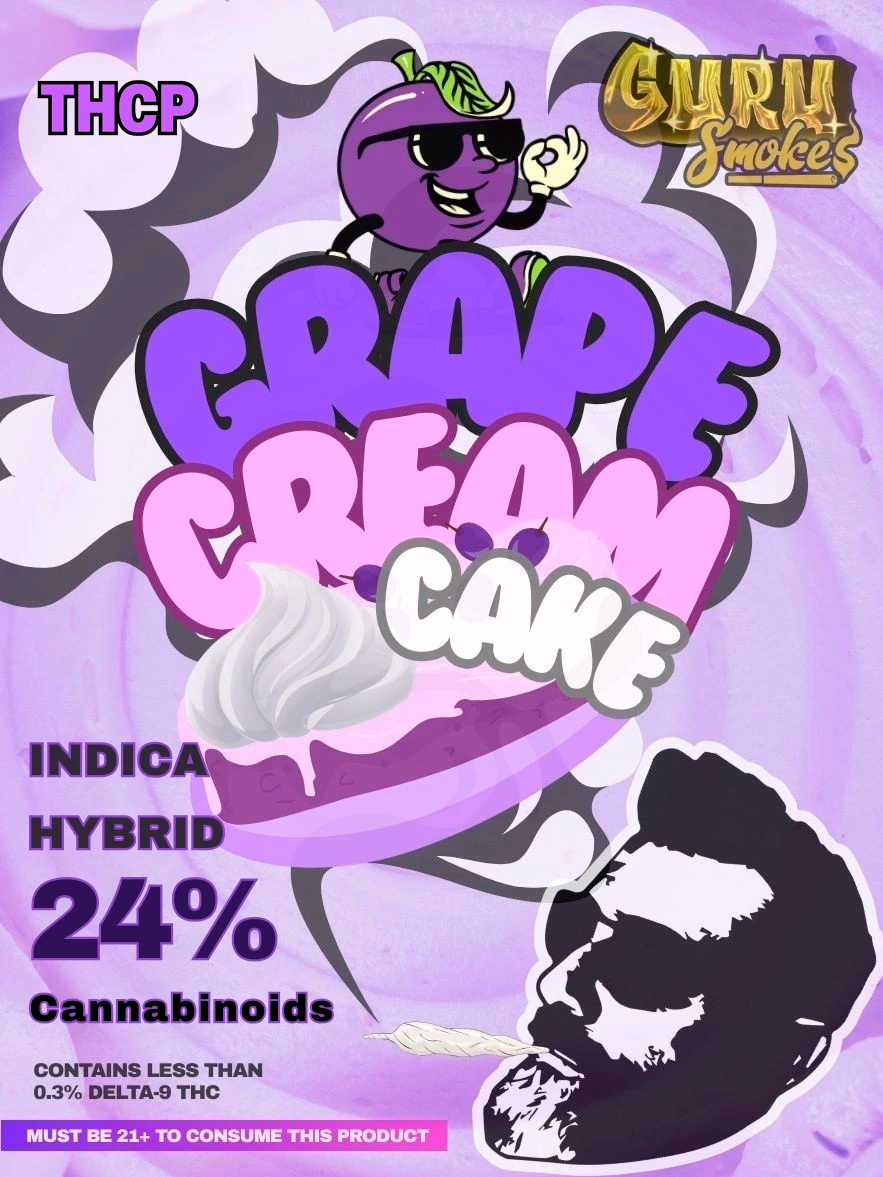 Grape Cream Cake THCP