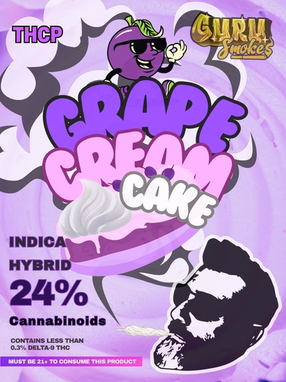 Grape Cream Cake THCP