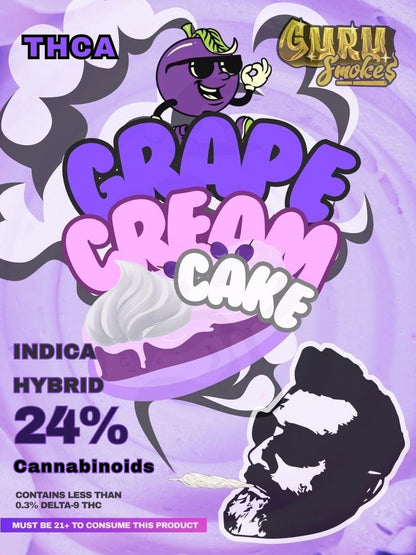 Grape Cream Cake