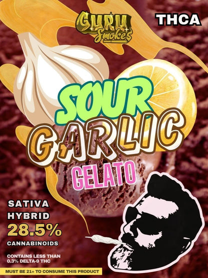 Sour Garlic Gelato